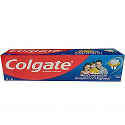 Зубная паста  Колгейт Cavity Макс. захист 50гр.