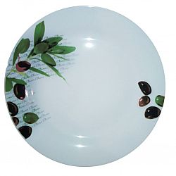 17-082 Interos Тарілка№7 дрібна d.17,5см Оливки грецькі