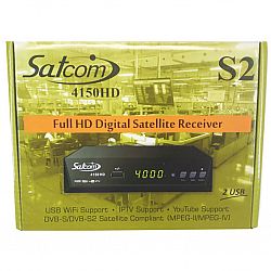 Супутниковий тюнер-ресивер Satcom 4150HD прошитий+IPTV