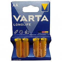 Батарейка VARTA LONGLIFE R6 Alkaline лужнi 4шт блiстер