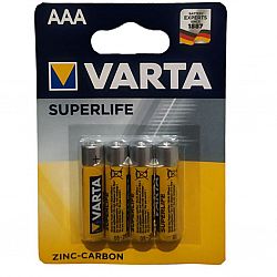 Батарейка VARTA SUPERLIFE R3 сольовi 4шт блiстер