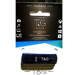 Флешка T&G 011 16GB Classic series.чорний пластик на блiстерi, гарантiя 1 рiк