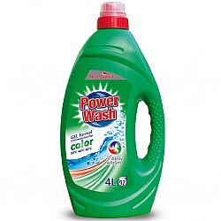 Гель для стирки Power Wash (зеленый) Колор 4л