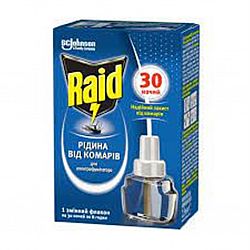 Рідина Raid 30 ночей проти комарів (для фумігатора)