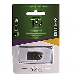 Флешка-мiнi T&G 109 32GB Metall series.cрiбло метал на блiстерi, гарантiя 1рiк