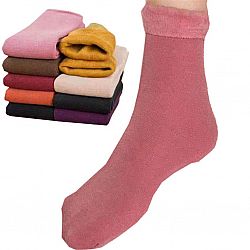Жіночі 708 Шкарпетки Sdiva з начосом р.36-41 мікс (ціна за 12шт)