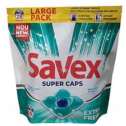 Капсули для прання Savex super caps extra fresh 28 шт