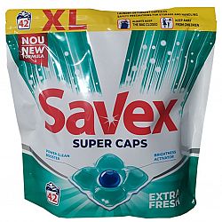 Savex капс для пр super caps extra fresh 42 шт
