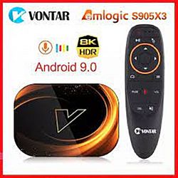 Смарт TV Андроид приставка VONTAR X3 4/32 ГБ