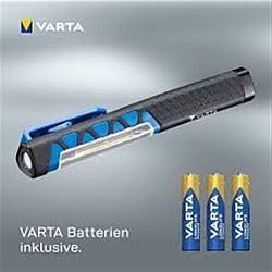 Лiхтар VARTA WORK FLEX POCKET LIGHT на планшетi. батарейки 3ААА