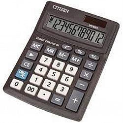 Калькулятор настільний SITIZEN SMB 1201-BK 12 разрядів 13,0*10,2*3,1см