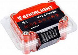 Батарейка ENERLIGHT MEGA POWER R6 лужнi BOX 24шт блiстер ТОР