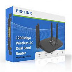 WI-FI роутер двохдiапазонний LV-AC06 AC1200M 4 антени