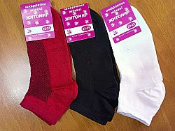 Шкарпетки жін. Житомир сетка ороткі р.23-25 (ціна за 12шт)
