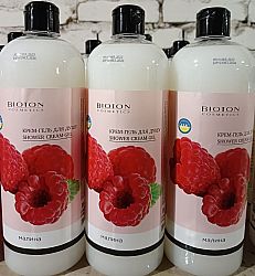 Крем-гель для душу Bioton Малина 1000 мл