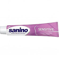 Зубная паста  Sanino 90мл для чутливих НОВ.