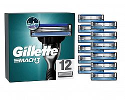 Змінні картриджі для гоління (леза) чоловічі Gillette Mach3 12 шт