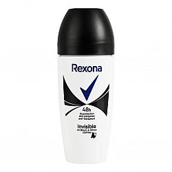 Rexona ролик 50 мл Невидима на чорному і білому одязі 48годин жін.