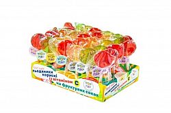Льодяники на фруктових соках "WOW POP", 17гр. (ціна за уп.35)