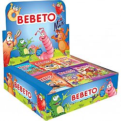 Bebeto Жувальні цукерки "Асорті", (1шт.) 18г*36*8